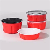 Bol de sopa d'un sol ús, bol de fideus, ús domèstic rodó