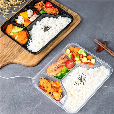 La caixa d'embalatge d'aliments de 3/4 de graella es pot personalitzar